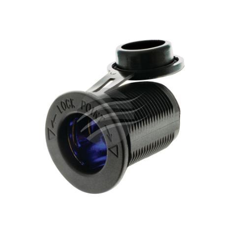 (image for) HULK 4X4 HU6620B ACCESSORY POWER SOCKET WITH BLUE LED 12/24V 20A