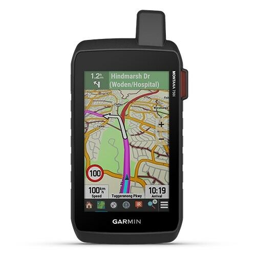 (image for) Garmin montana 750i handheld gps navigator Hiking Aussie maps
