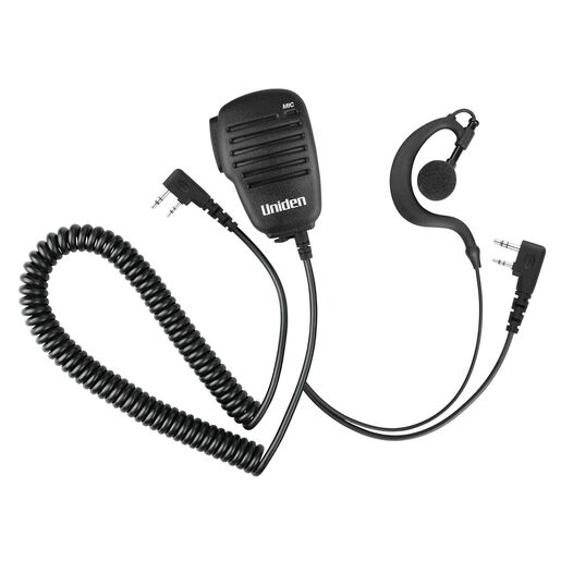 (image for) Uniden Uh755 Accessory Speaker microphone And Earpiece Kit
