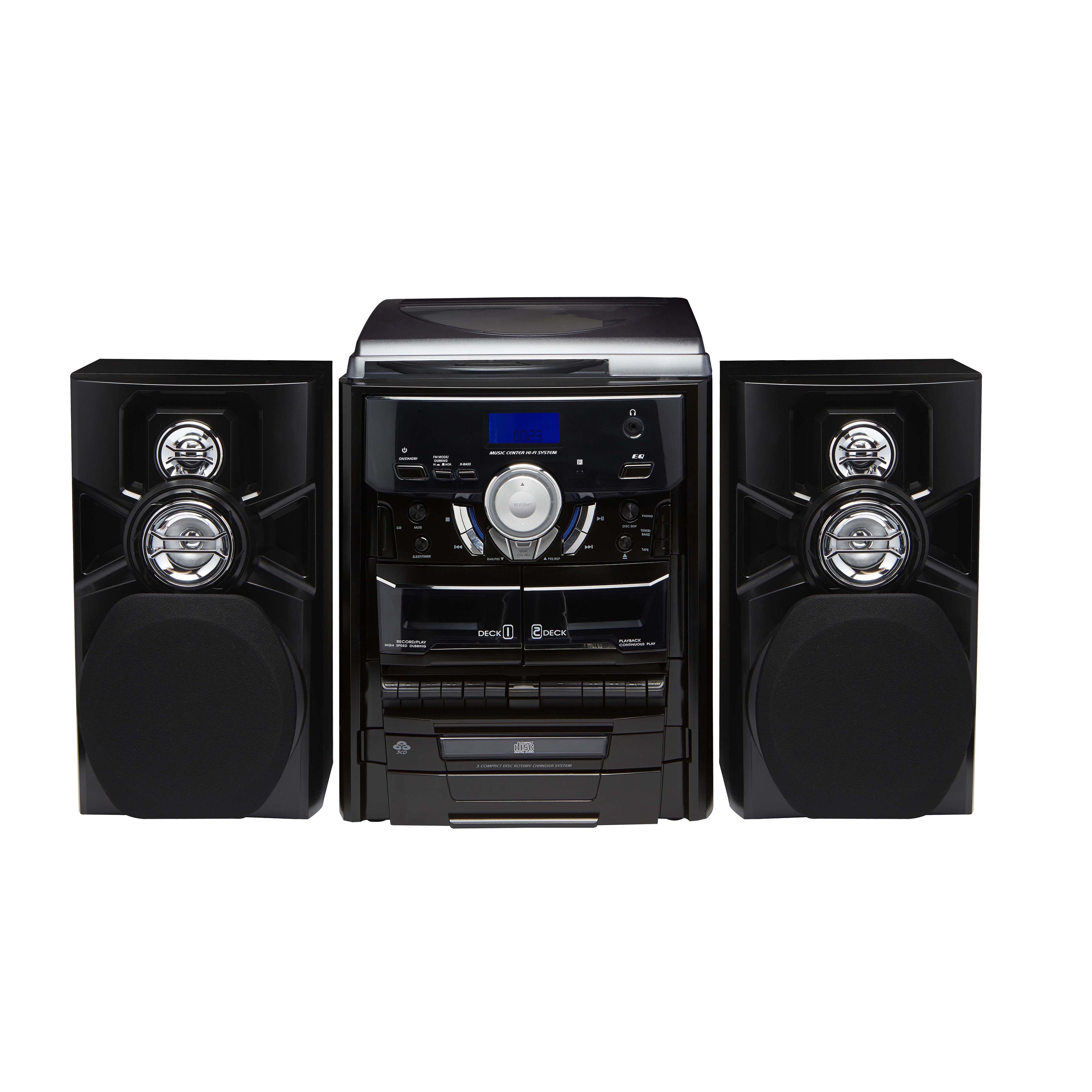 (image for) LENOXX CD7400N BLACK HOME ENTERTAINMENT SYSTEM HI-FI WITH CD PLA