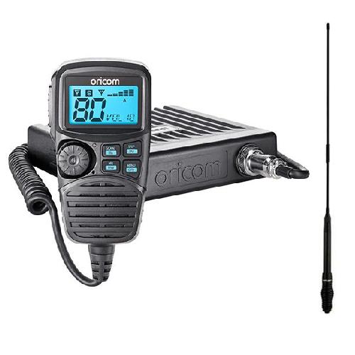 (image for) ORICOM UHF DTX4200x 5W UHF RADIO+ORICOM ANU220 6.5DBI BLACK ANT