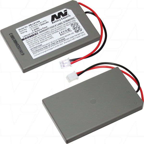 (image for) SONY PLAYSTATION PS3 GAME CONTROLLER REPL BATTERY 3.7V 650MAH