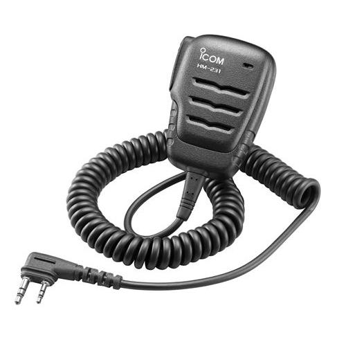 (image for) ICOM GENUINE HM-231 WATERPROOF PSEAKER MICROPHONE TO SUIT IC-A25