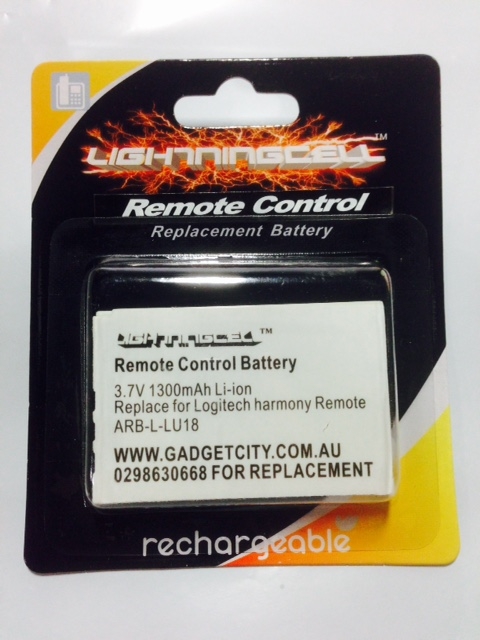 (image for) LOGITECH ARB-L-LU18 HARMONY REMOTE CONTROL REPLACEMENT BATTERY