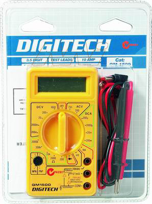 (image for) DIGITECH DIGITAL MULTIMETER