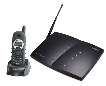 (image for) ENGENIUS SP9228 PRO 4 LINE PHONE AND BASE SYSTEM