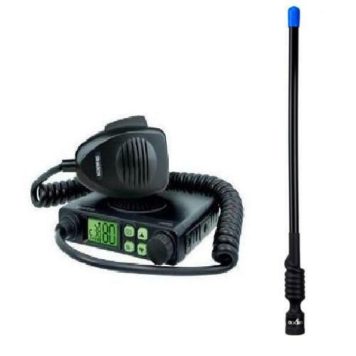 (image for) UNIDEN UH5000 NB 80 CHANNEL 5W + AXIS CH300 BLACK FLEXIBLE 3DBI