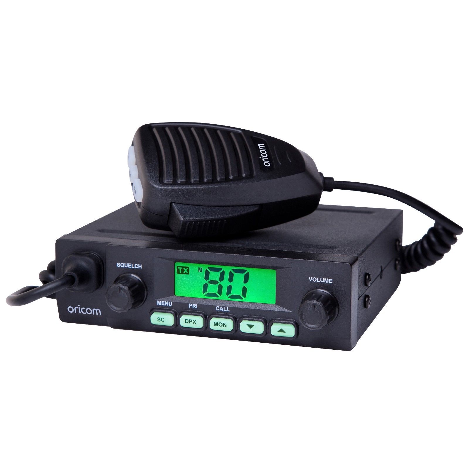 (image for) ORICOM UHF025 80 CHANNEL RADIO 5 WATT IN VEHICLE
