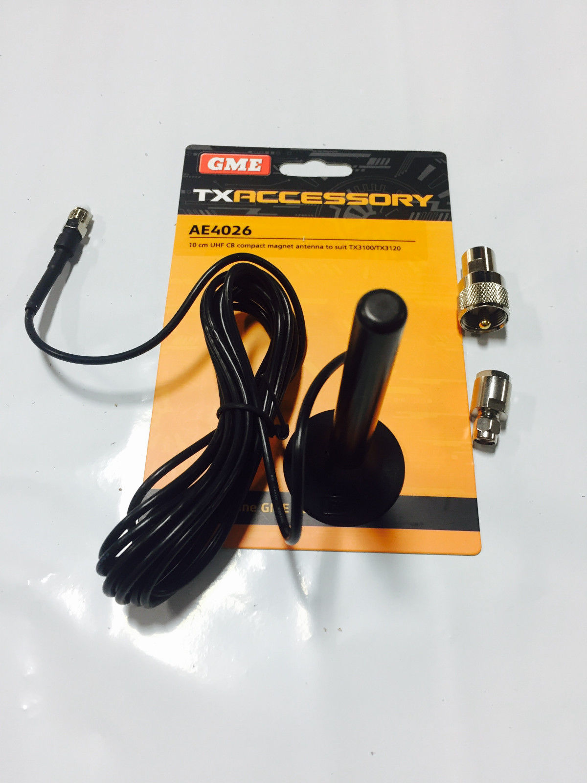(image for) GME MAGNETIC SHORT PORTABLE ANTENNA SUIT TX6155 TX6150 TX6160 HA