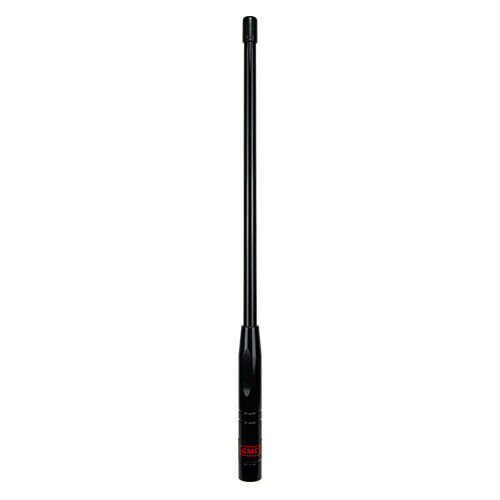 (image for) GME AW4701B BLACK GAIN 2.1DBi UHF HEAVY DUTY ANTENNA WHIP ONLY