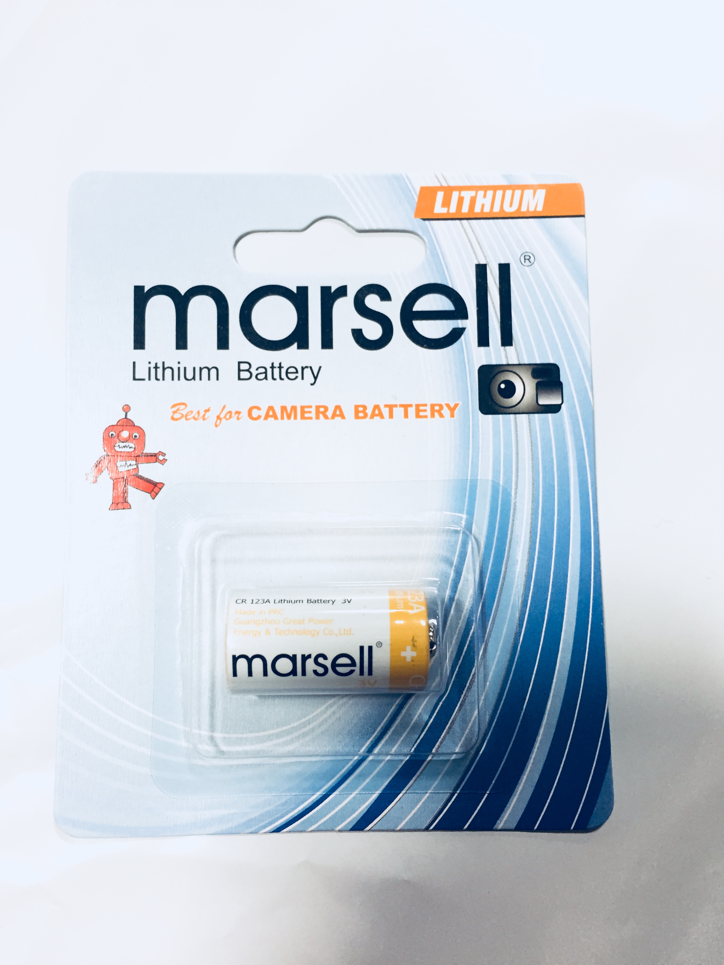 (image for) CR123A CR123 CR17345 LITHIUM 3V CAMERA REPLACEMENT BATTERY