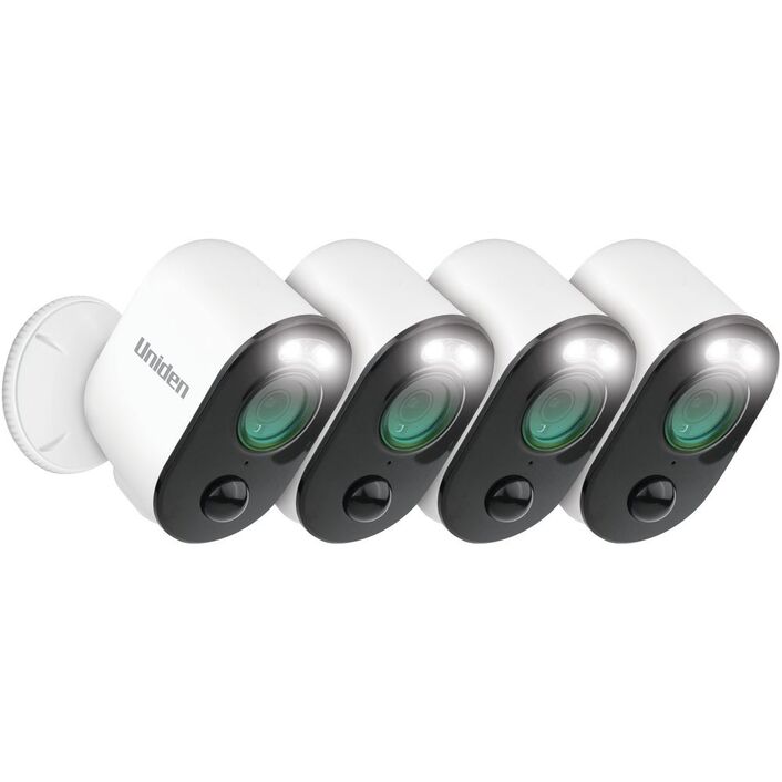 (image for) Uniden guardian App Cam Solo Pro 2k Quad kit Wireless Free HD