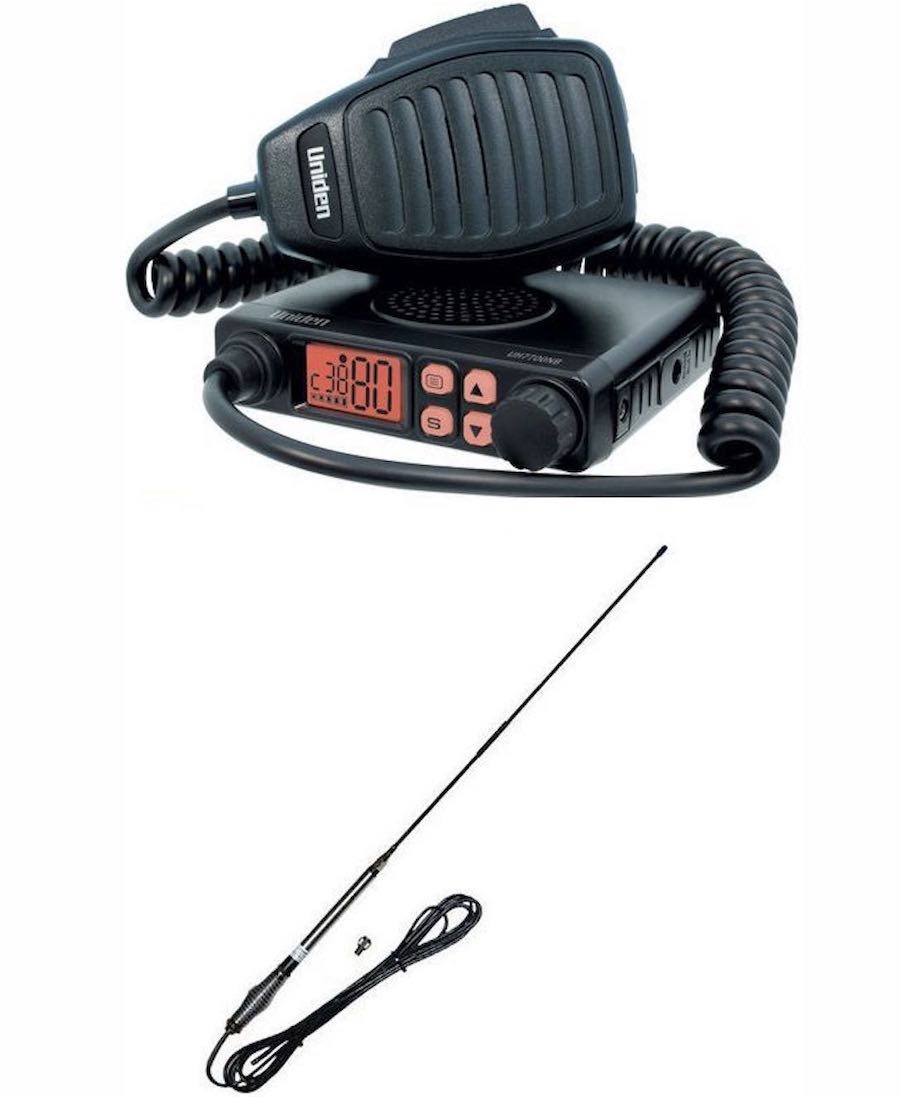 (image for) UNIDEN UH5000 NB+AT870 ANTENNA 80 CHANNEL UHF RADIO PACK