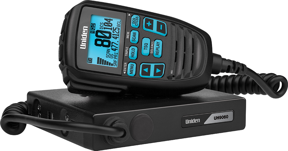 (image for) UNIDEN UH9060 MINI COMPACT UHF CB REMOTE SPEAKER WITH LARGE LCD
