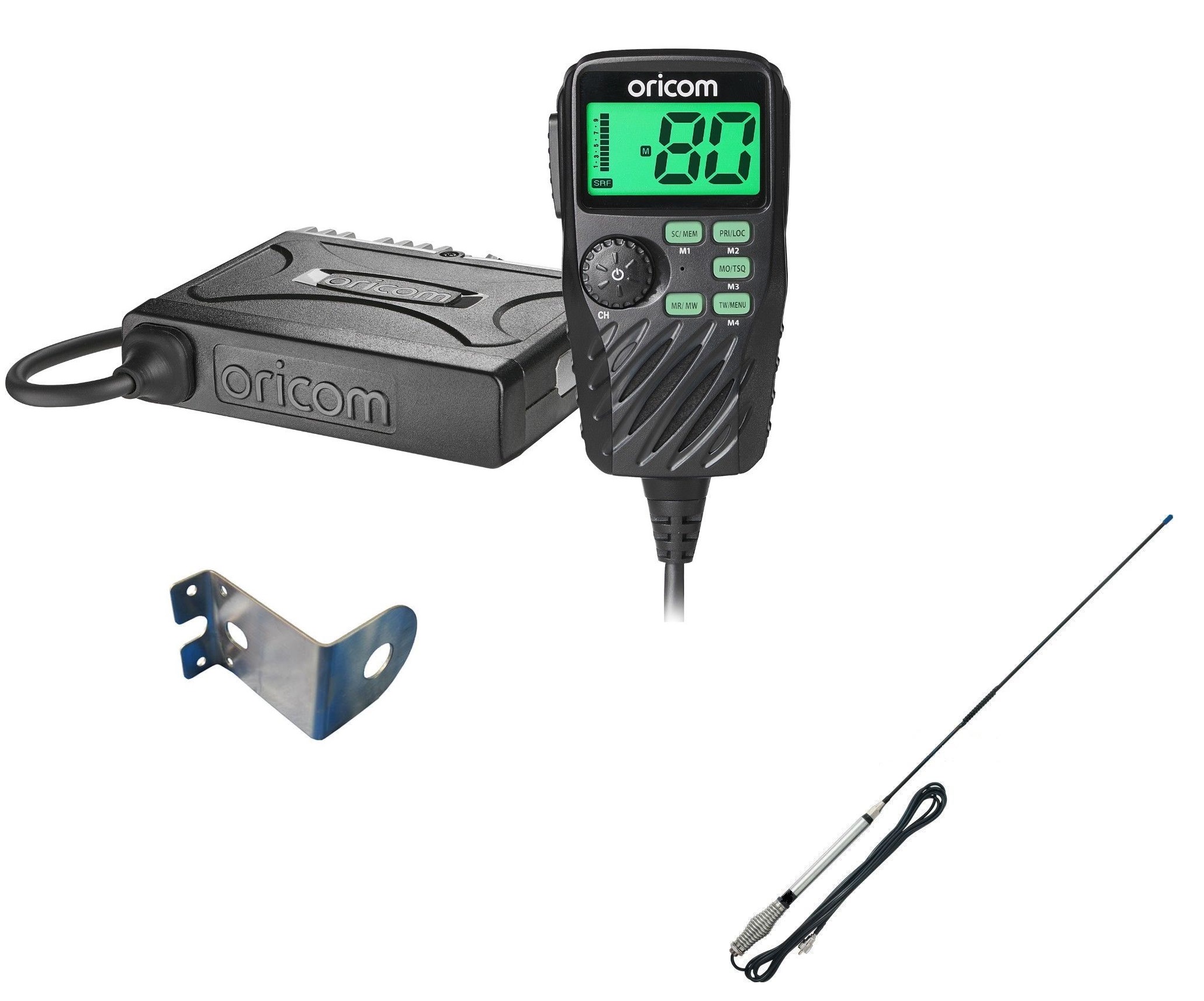 (image for) ORICOM UHF390 5 WATT UHF RADIO+ UNIDEN AT870 ANTENNA PACK
